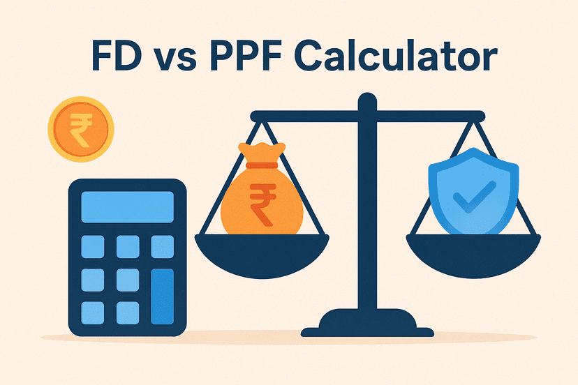 FD vs PPF Calculator