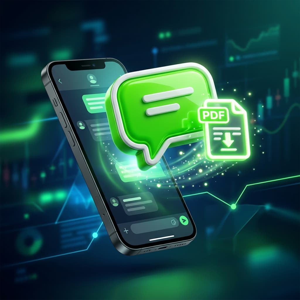 Downloading LIC receipt instantly via WhatsApp bot